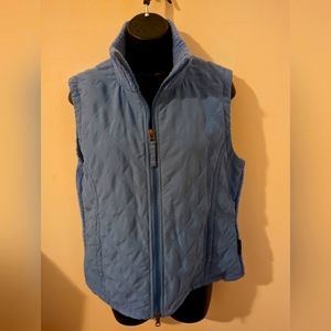 Columbia women's blue vest large